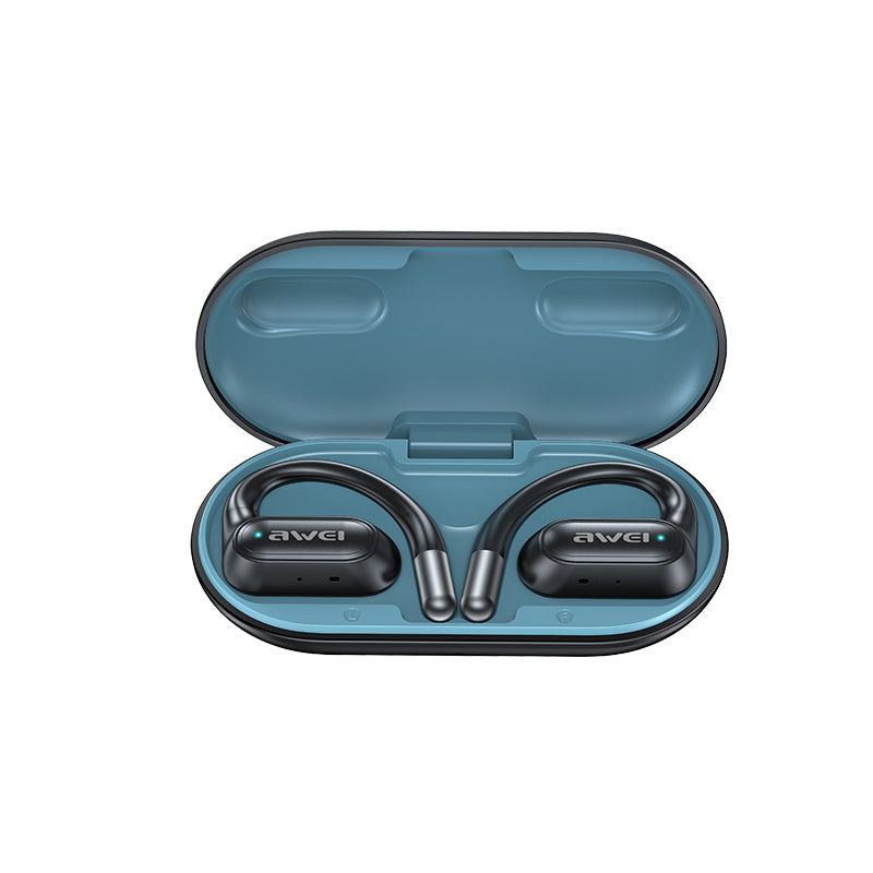 Auriculares deportivos inalámbricos estéreo de alta fidelidad con Bluetooth 5.3 y conducción aérea Awei T93