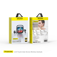 AWEI TP100ENC Touch Color Screen Bluetooth Headset thumbnail
