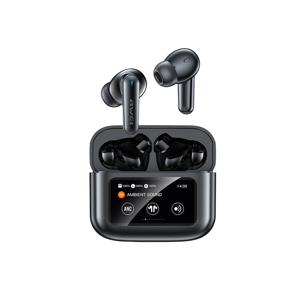 Auriculares Bluetooth con pantalla táctil a color AWEI T56ANC