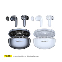 Auriculares intrauditivos/semi-intraurales AWEI T90 ENC thumbnail