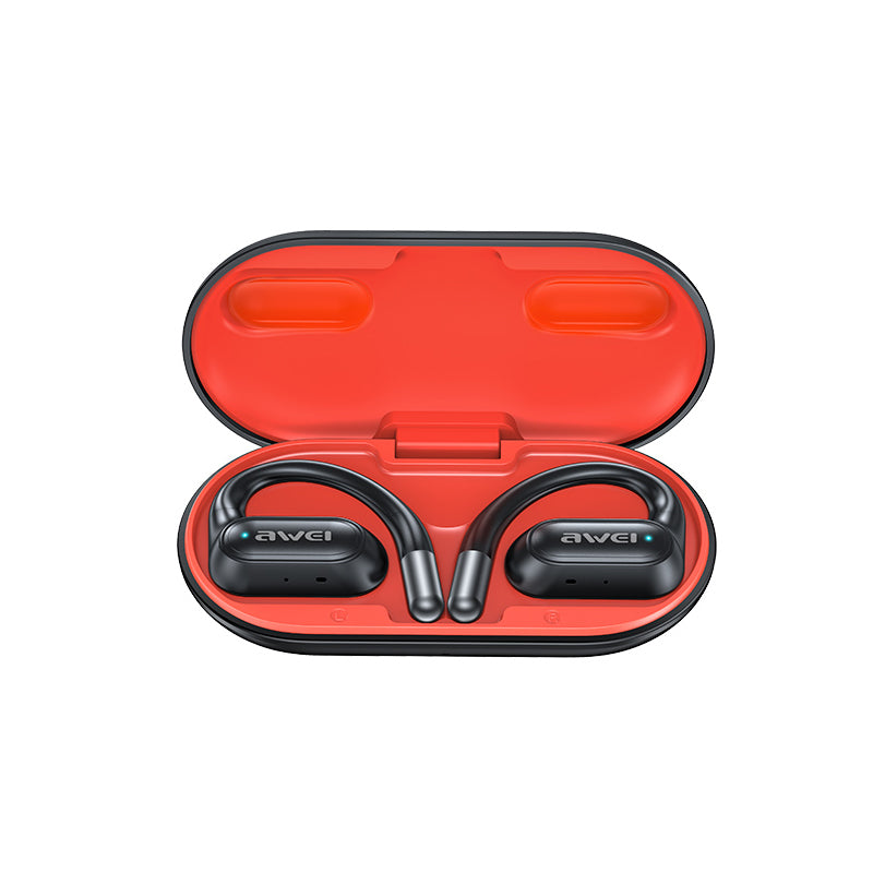 Auriculares deportivos inalámbricos estéreo de alta fidelidad con Bluetooth 5.3 y conducción aérea Awei T93
