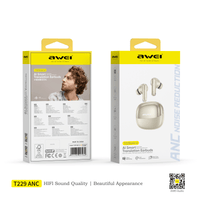 Auriculares Bluetooth Awei T220 ANC con IA y True Wireless