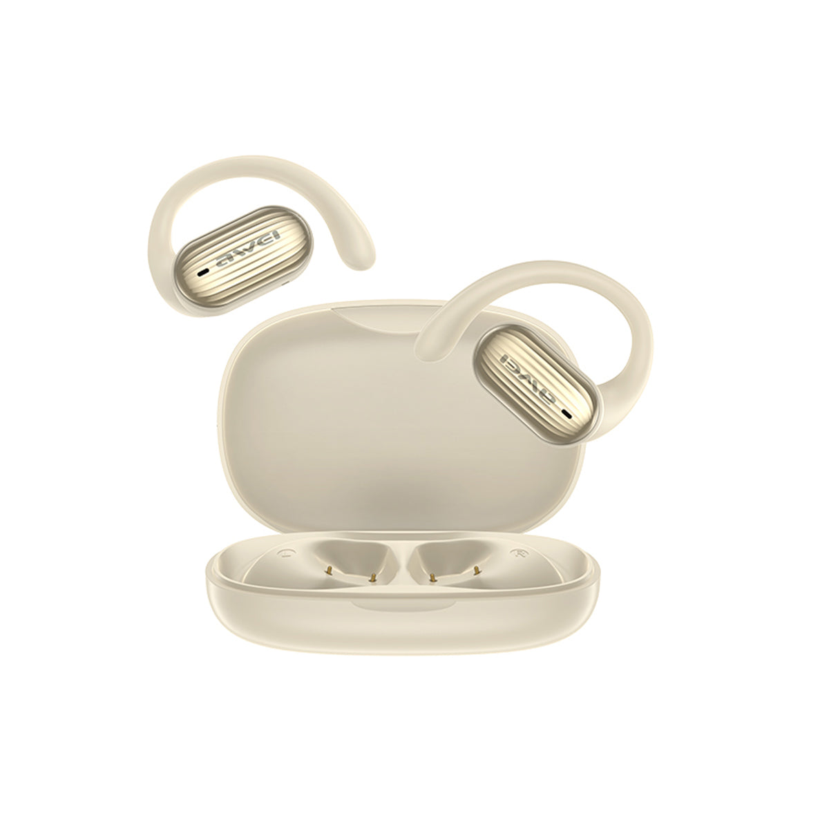 Auriculares de oído abierto Awei T95 con ganchos para la oreja, auriculares deportivos inalámbricos