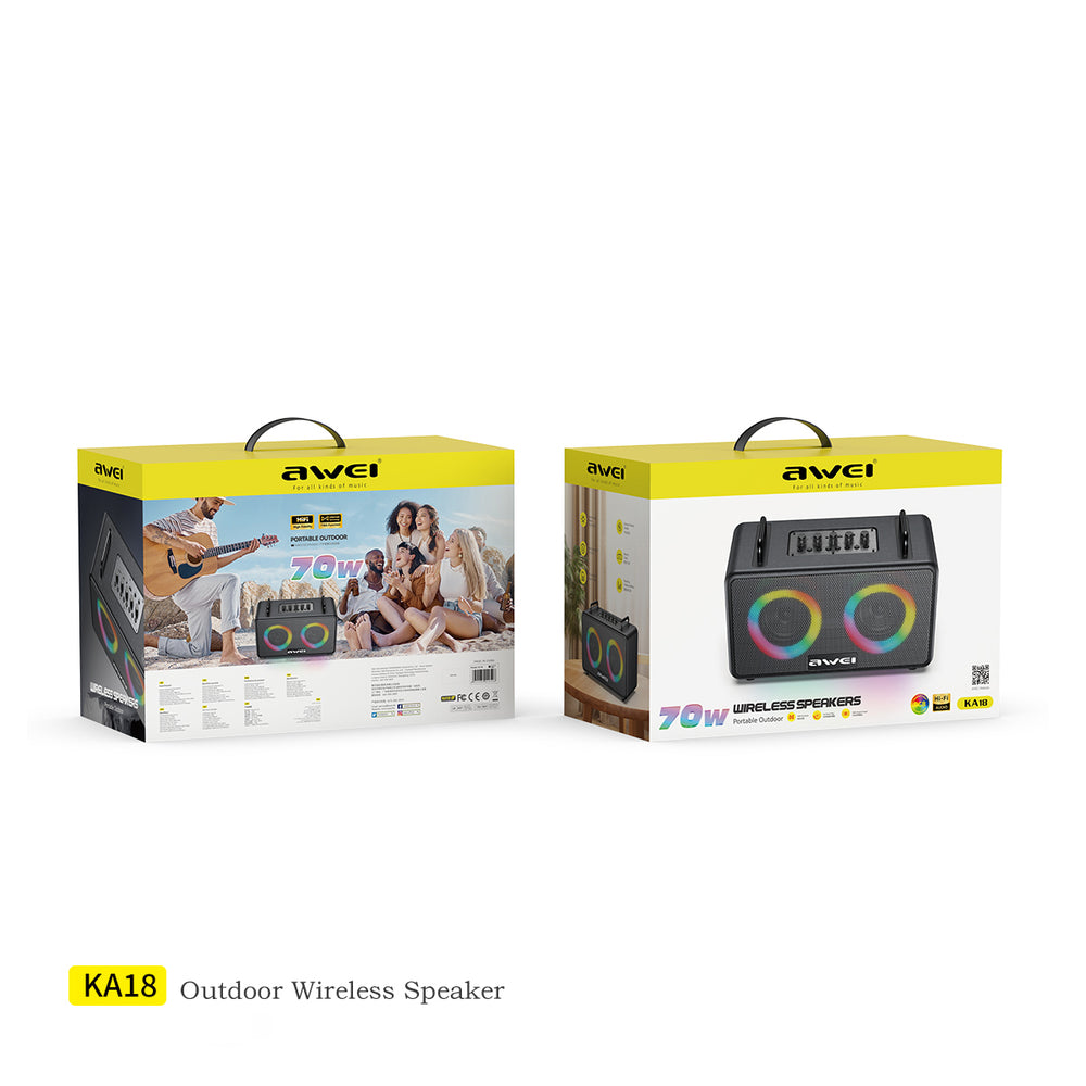 Altavoz Artesanal de Audio AWEI KA18