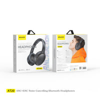AWEI AT20 ANC Headset (Active Noise Cancellation, Comfort,5mic)
