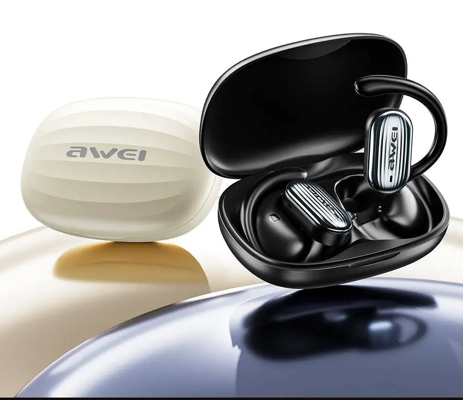 AWEI T95 Auriculares deportivos de gancho abierto