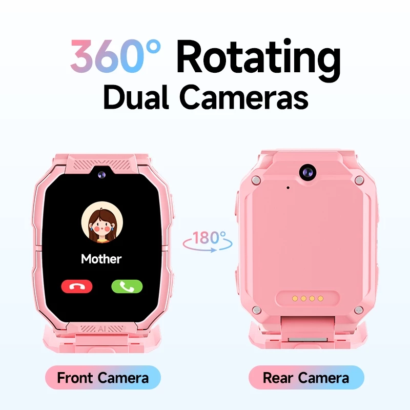 Awei H66 Reloj GPS Rastreador para Niños con Cámara Dual